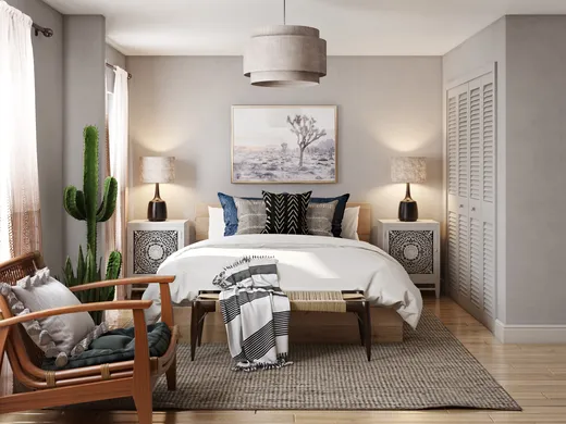 Bedroom · Bohemian designed by Leah