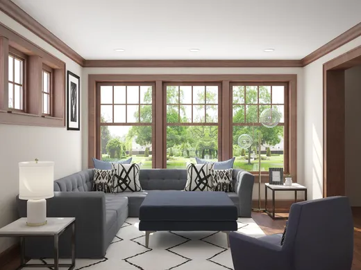 Living Room · Transitional designed by Ariel