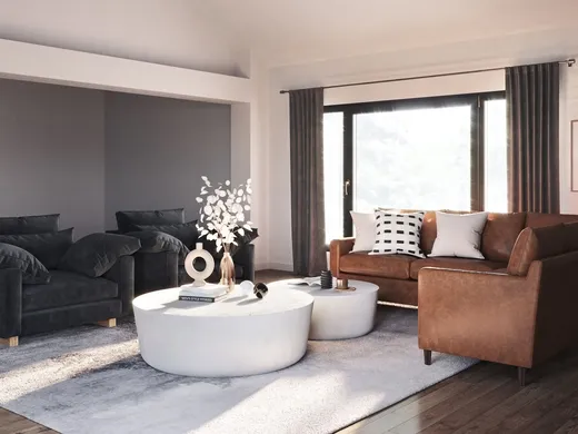 Living Room · Modern designed by Katherine