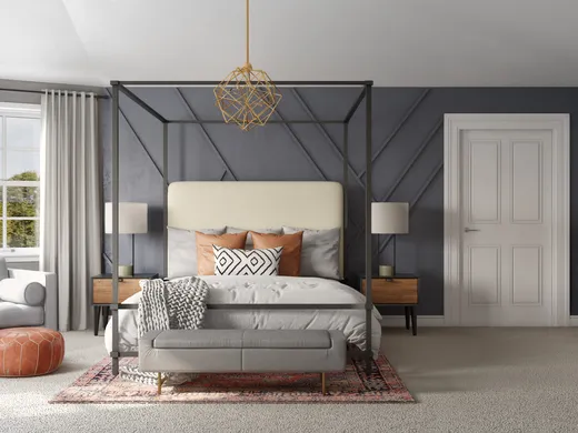 Bedroom · Bohemian designed by Leigh