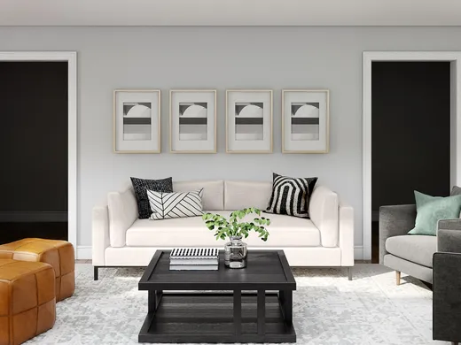 Living Room · Contemporary designed by Hannah
