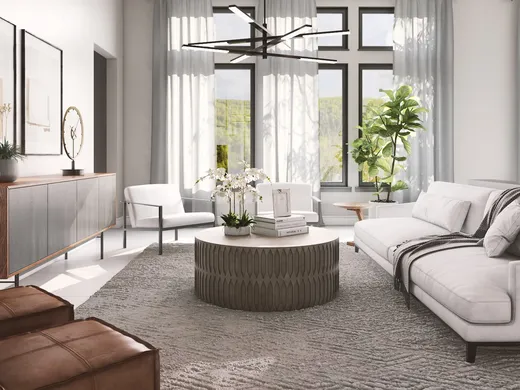 Living Room · Contemporary designed by Denise