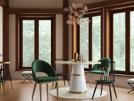 Dining Room · Modern designed by Rebecca