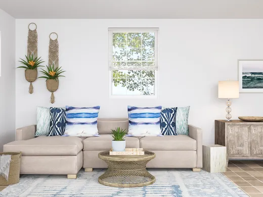 Living Room · Coastal designed by Leah