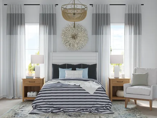 Bedroom · Coastal designed by Amanda