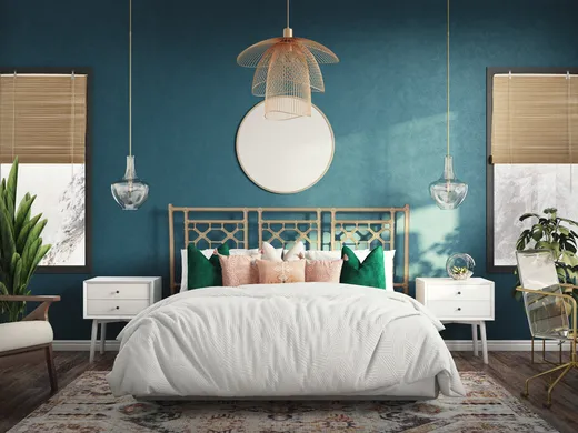 Bedroom · Bohemian designed by Katie