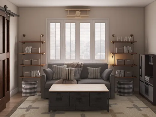 Bedroom · Industrial designed by Stacy