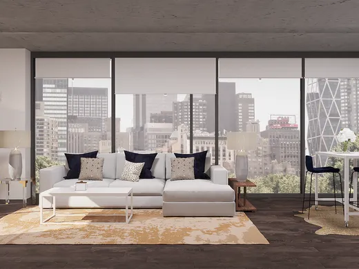 Living Room · Contemporary designed by Robyn