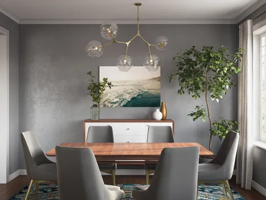Dining Room · Eclectic designed by Heather