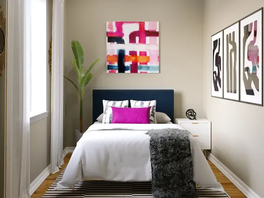 Bedroom · Eclectic designed by Danielle