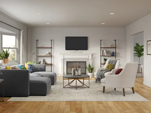 Living Room · Bohemian designed by Janice