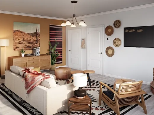 Living Room · Bohemian designed by Bayleigh
