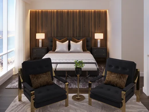 Bedroom · Contemporary designed by Amy