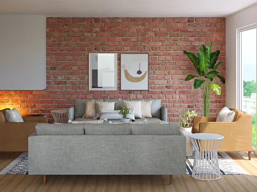 Living Room · Scandinavian designed by Brianna