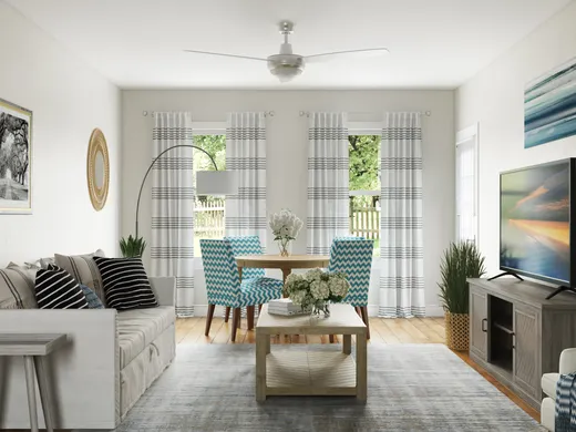 Living Room · Contemporary designed by Chanel