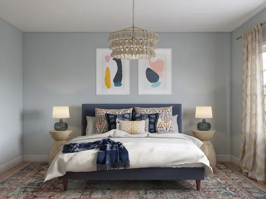 Bedroom · Eclectic designed by Rachel