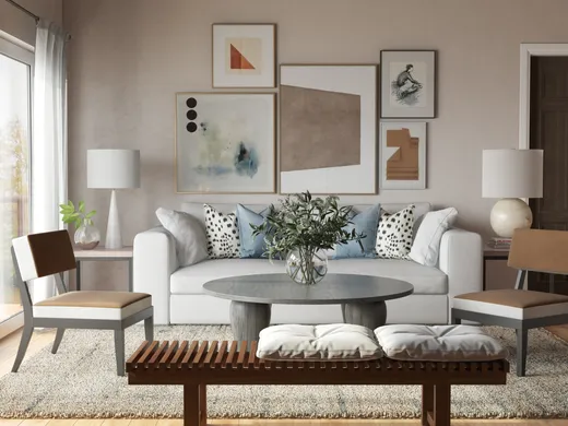 Living Room designed by Isaac