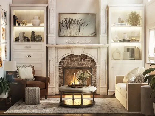 Living Room · Modern designed by Fendy