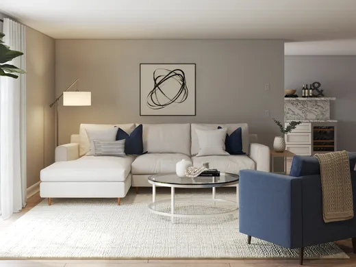 Living Room · Contemporary designed by Jodi