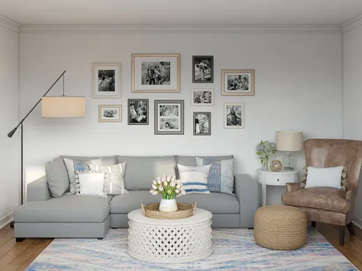 Living Room · Coastal designed by Kaity