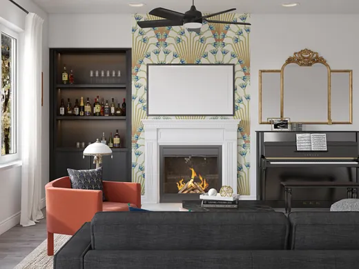 Living Room · Modern designed by Michela