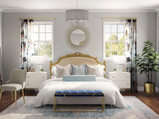 Bedroom · Glam designed by Lindsay