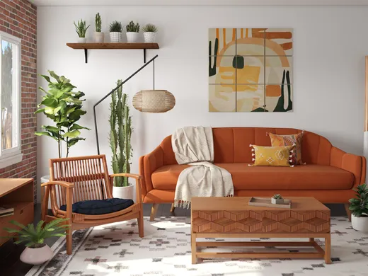 Living Room · Bohemian designed by Bayleigh