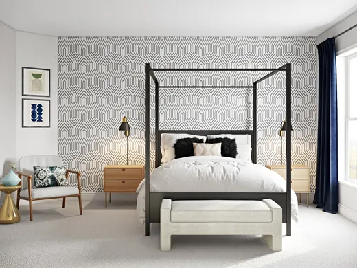 Bedroom · Modern designed by Monica