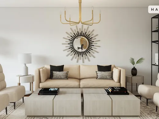 Living Room · Bohemian designed by Sarah