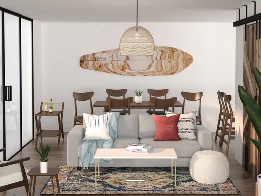 Living Room · Bohemian designed by Tori