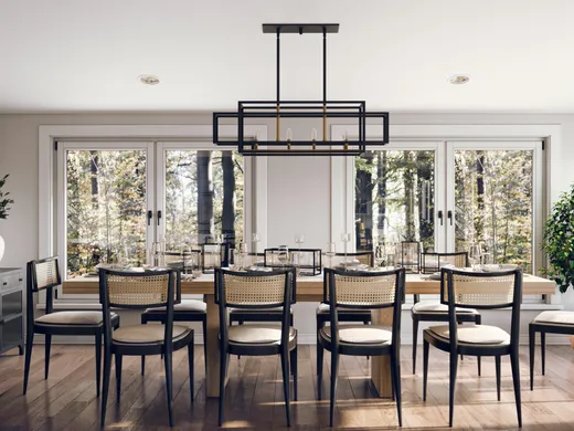 Dining Room · Contemporary designed by Lisa