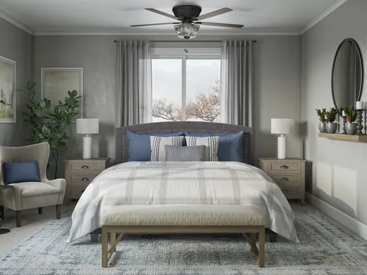 Bedroom · Farmhouse designed by Whitney