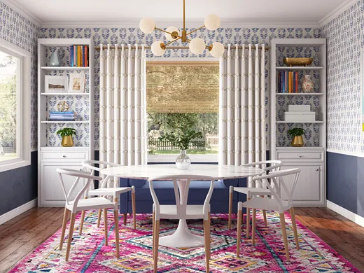 Dining Room · Contemporary designed by Tara