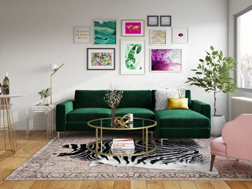 Living Room designed by Nicolle