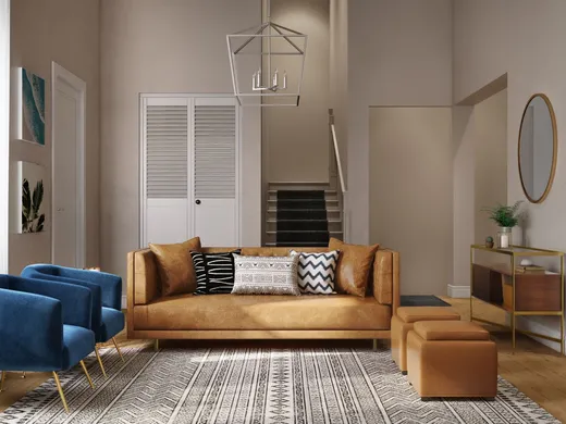 Living Room · Bohemian designed by Pranali
