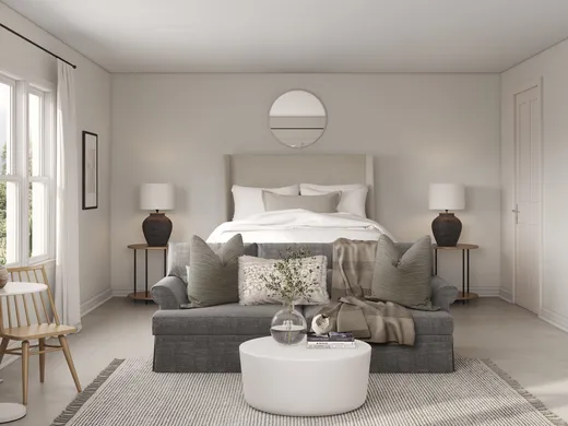 Bedroom · Contemporary designed by Sarah