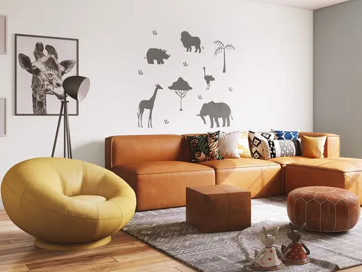 Living Room · Bohemian designed by Hadasa
