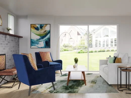 Living Room · Eclectic designed by Morgan