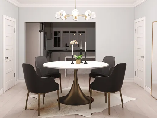 Dining Room · Glam designed by Rachel