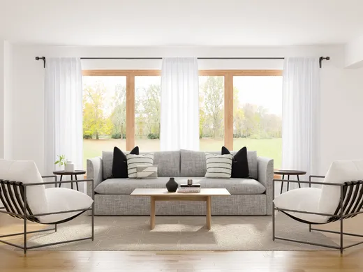 Living Room · Contemporary designed by Sarah