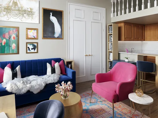 Living Room · Glam designed by Veridiana