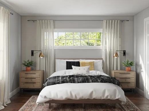 Bedroom · Eclectic designed by Ella