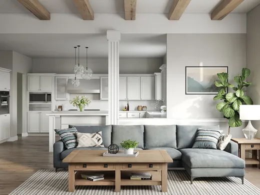 Living Room · Coastal designed by Rachel