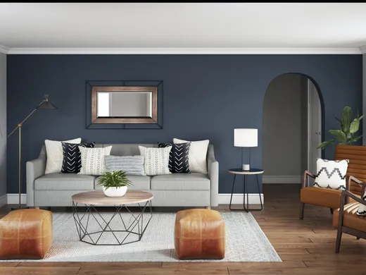 Living Room · Modern designed by Moumita
