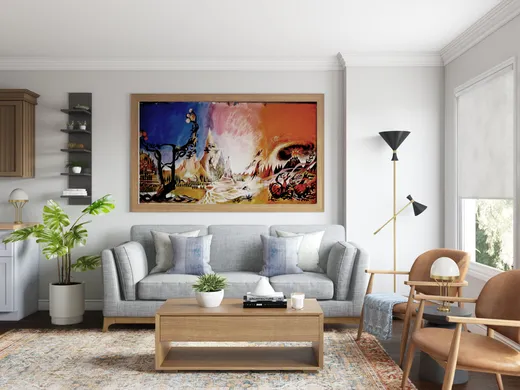 Living Room · Contemporary designed by Andrea