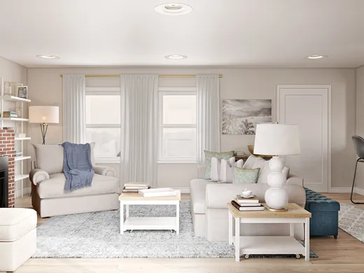 Living Room · Farmhouse designed by Vivian