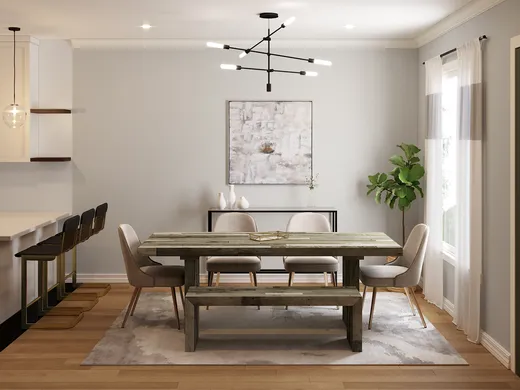 Dining Room · Contemporary designed by Elizabeth