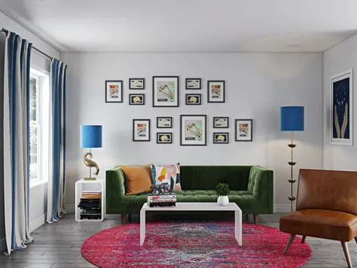 Living Room · Eclectic designed by Melody