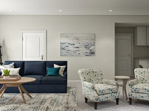 Living Room · Coastal designed by Natalie