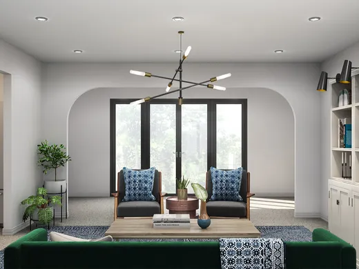 Living Room · Modern designed by Priscilla